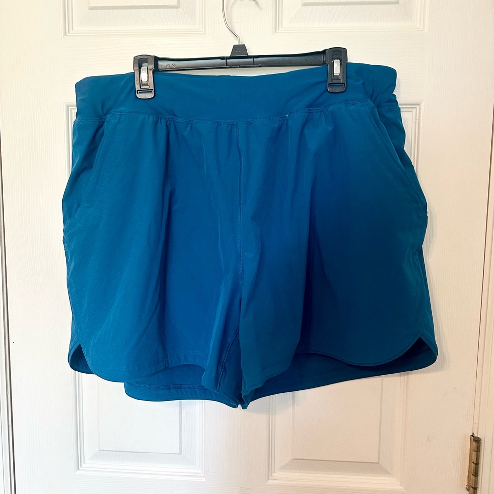 EUC Lands End Women's teal Green swim Shorts